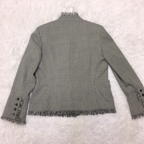 ⭐️Sale ⭐️ Harve Benard Herringbone Jacket size 12 🧥Sale 💰 - Picture 3 of 8